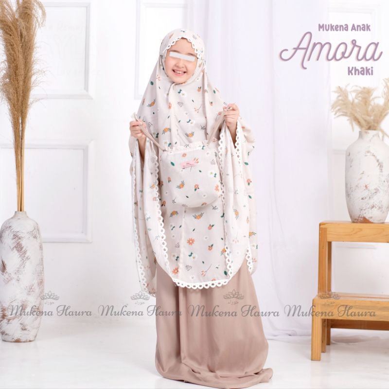 Mukena Amora 2in1 Anak Tanggung