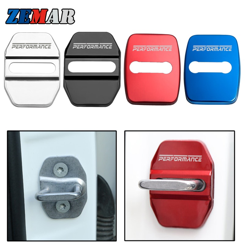 4pcs Cover Kunci Pintu Mobil Untuk Bmw F30 F10 F20 E46 E90 E60 E39 E36 X5 E70 E53 G30 E91 E34 F31 E30 E92 G20