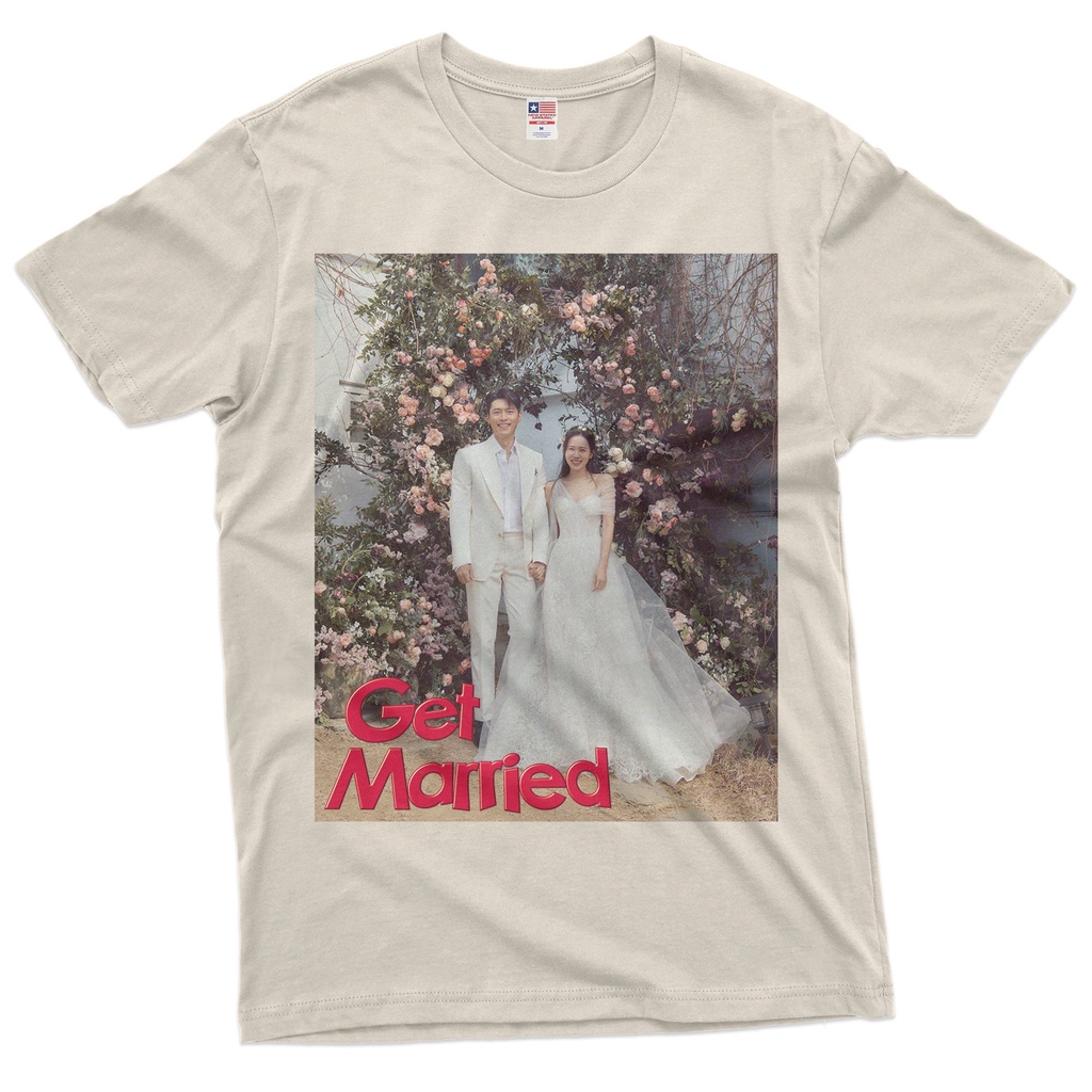 Baju Kaos Son Ye-Jin & Hyun Bin Nikah