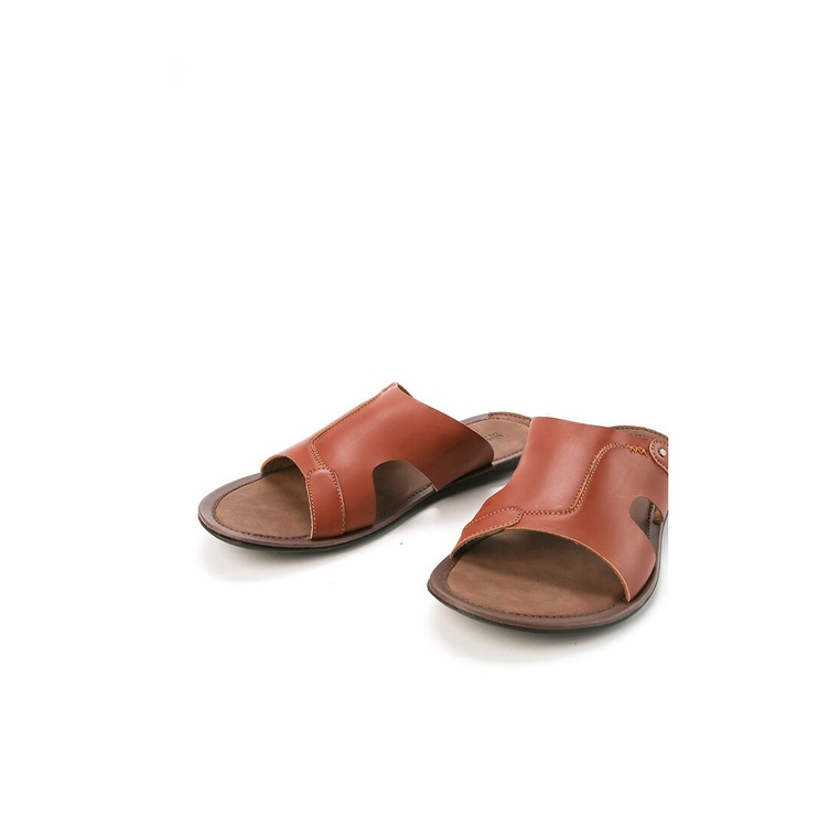 SANDAL SLIDE PRIA CARDINAL ORIGINAL CASUAL TERBARU COKLAT CA35