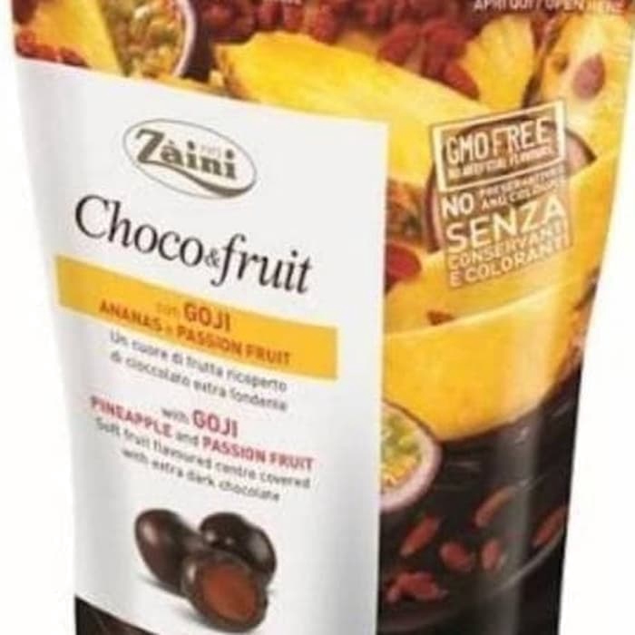 

Zaini Goji Pineapple with Passion Fruit (Paket 2pcs)-Coklat Import
