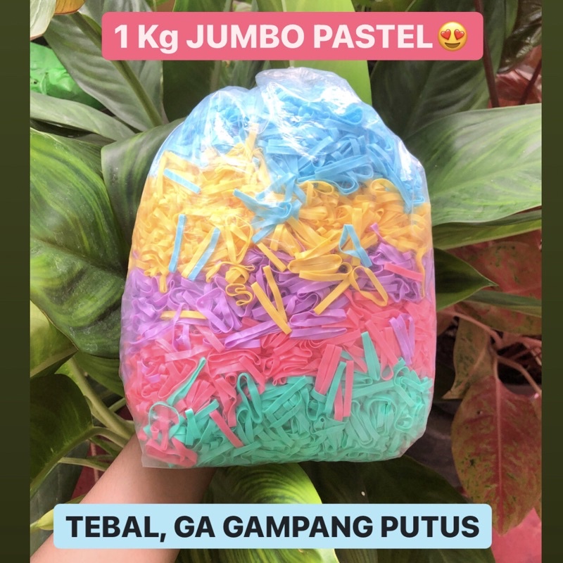 PASTI 1kg KARET JEPANG KARET CAPIT 1.000 gram karet gelang karet jumbo karet tebal karet 1kg tebal KARET KILOAN karet rambut jepang kiloan