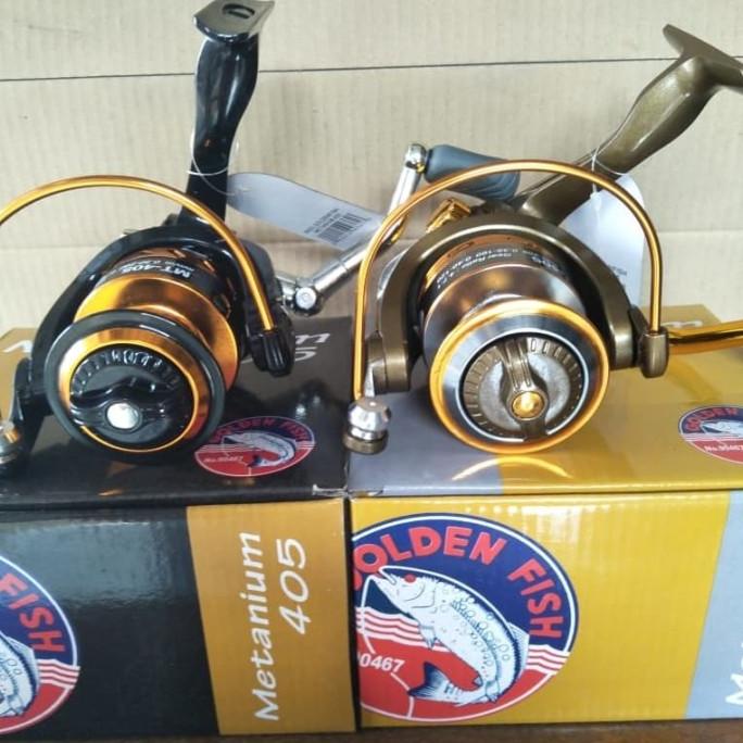 (BISA COD) Reel Golden Fish Metanium MT405