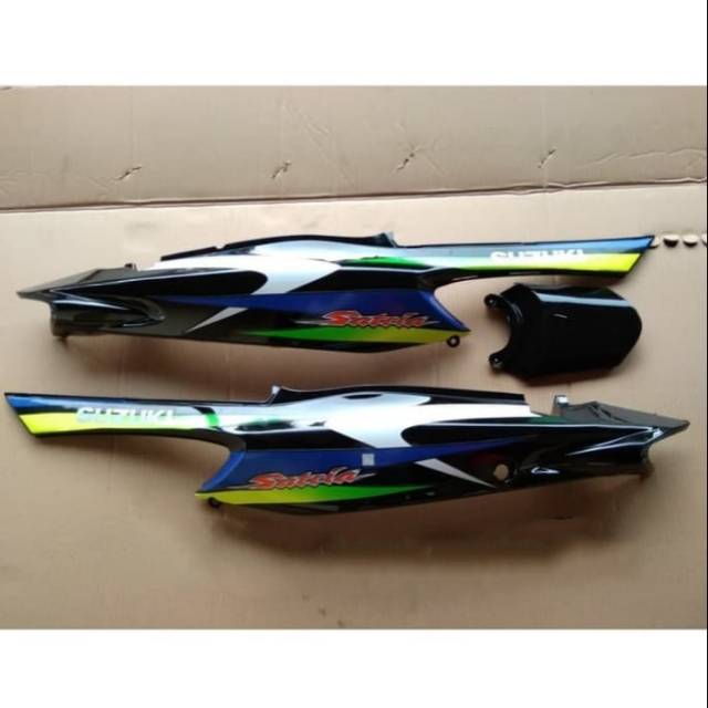 cover body bodi Cover body satria 2 tak hiu malaysia terlaris