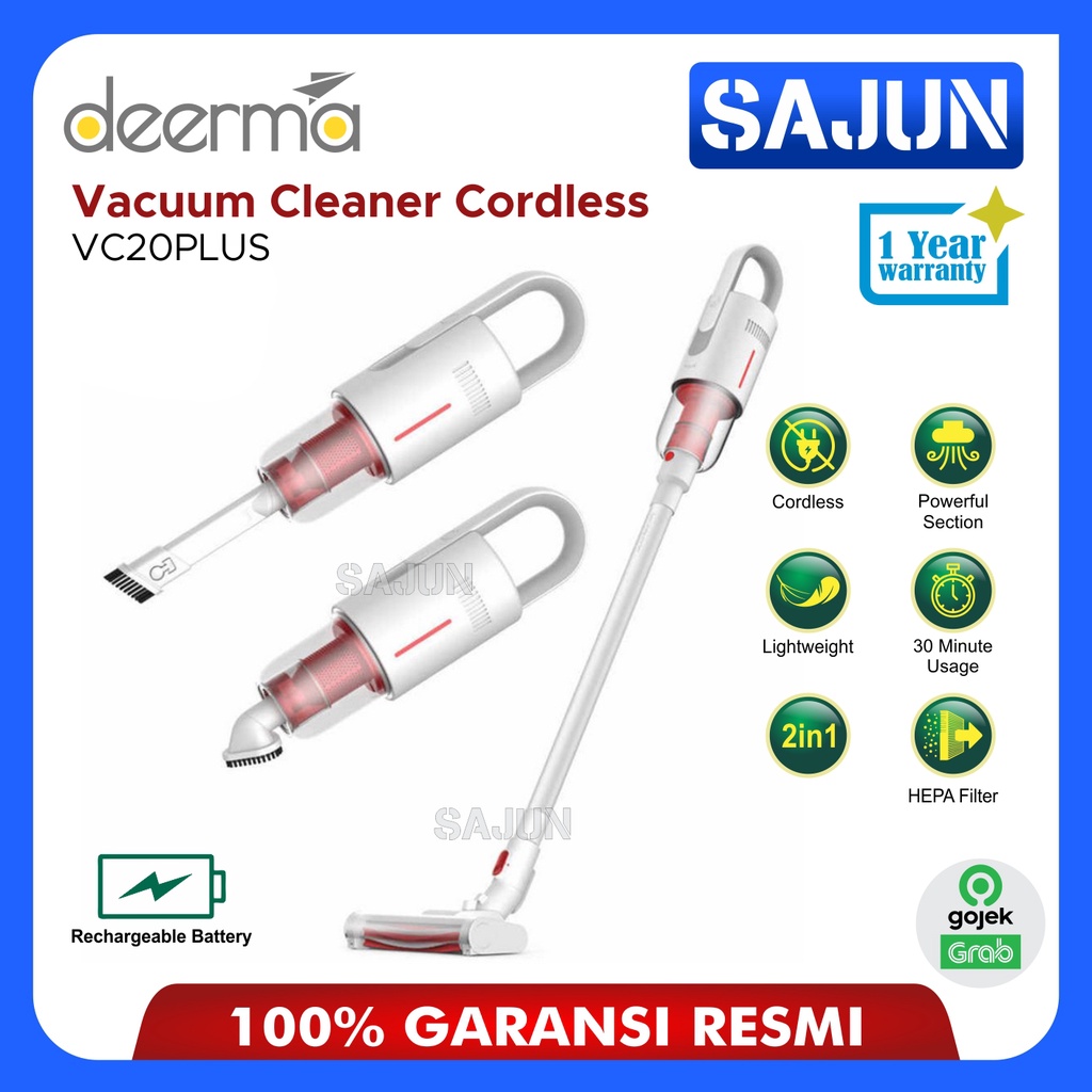 Deerma VC20 Plus Handheld Cordless Vacuum Cleaner Wireless VC20Plus