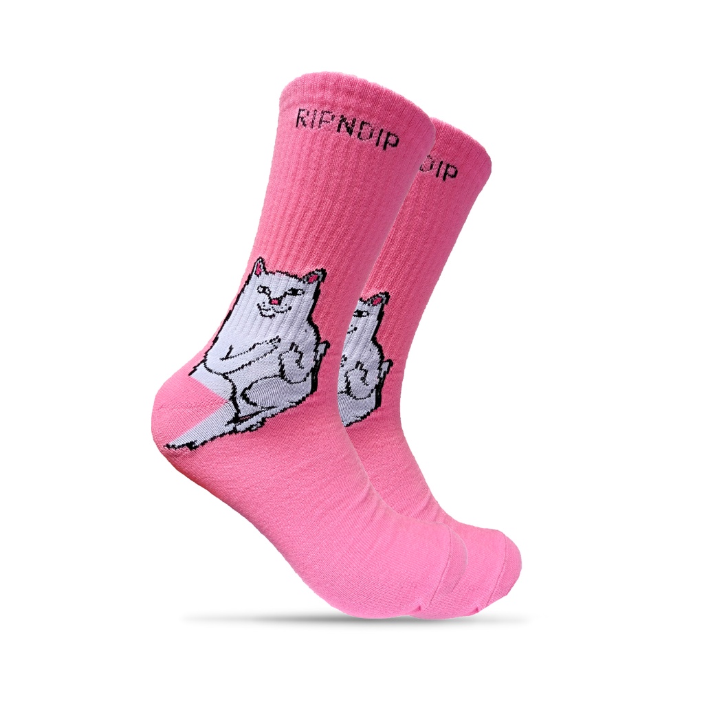 Kaos Kaki Oldschool - Kaos Kaki Skate Motif Ropndip Pink - The Muds Official