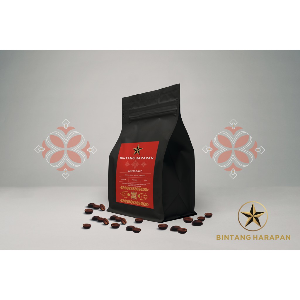 

Kopi Arabica Aceh Gayo 500gr Bintang Harapan