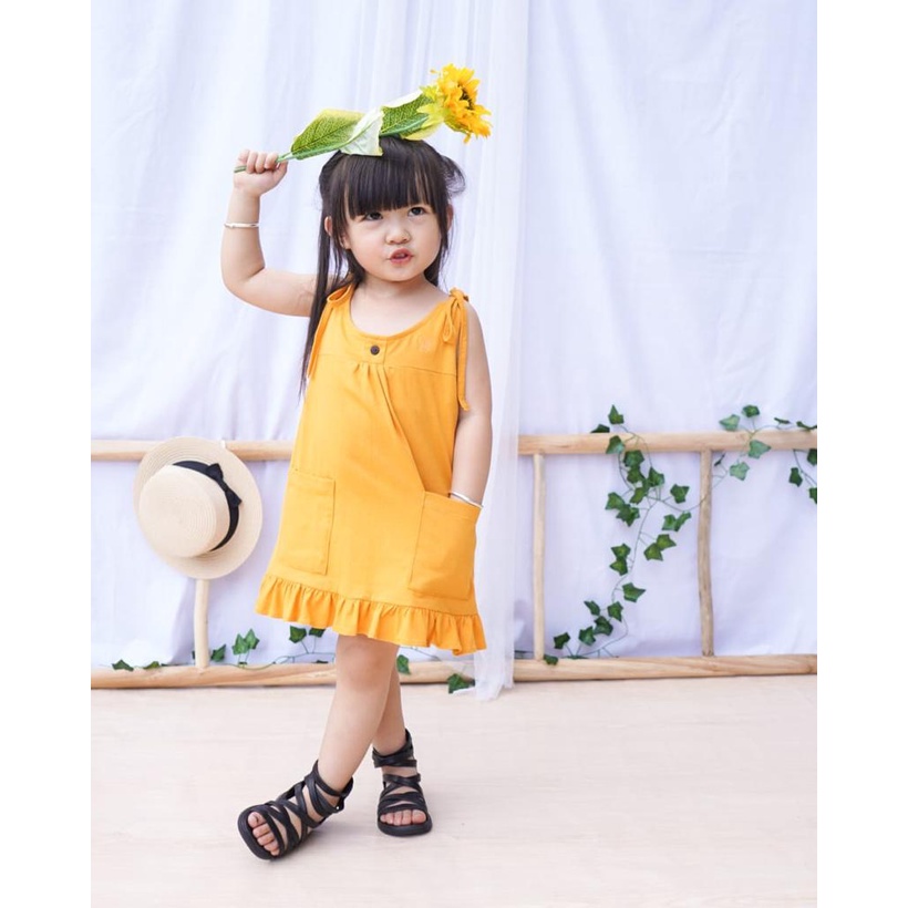 PROMO 7.7 PROMO BAJU LEBARAN MURAH BONZER BABY FELICE DRESS DRESS ANAK BAJU ANAK SETELAN FASHION PEREMPUAN 6 - 24 BULAN