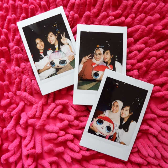 JASA CETAK POLAROID ORIGINAL FUJIFILM INSTAX (frame putih polos)