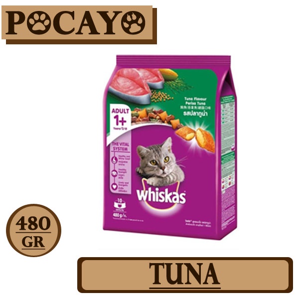 Whiskas Tuna 480gr