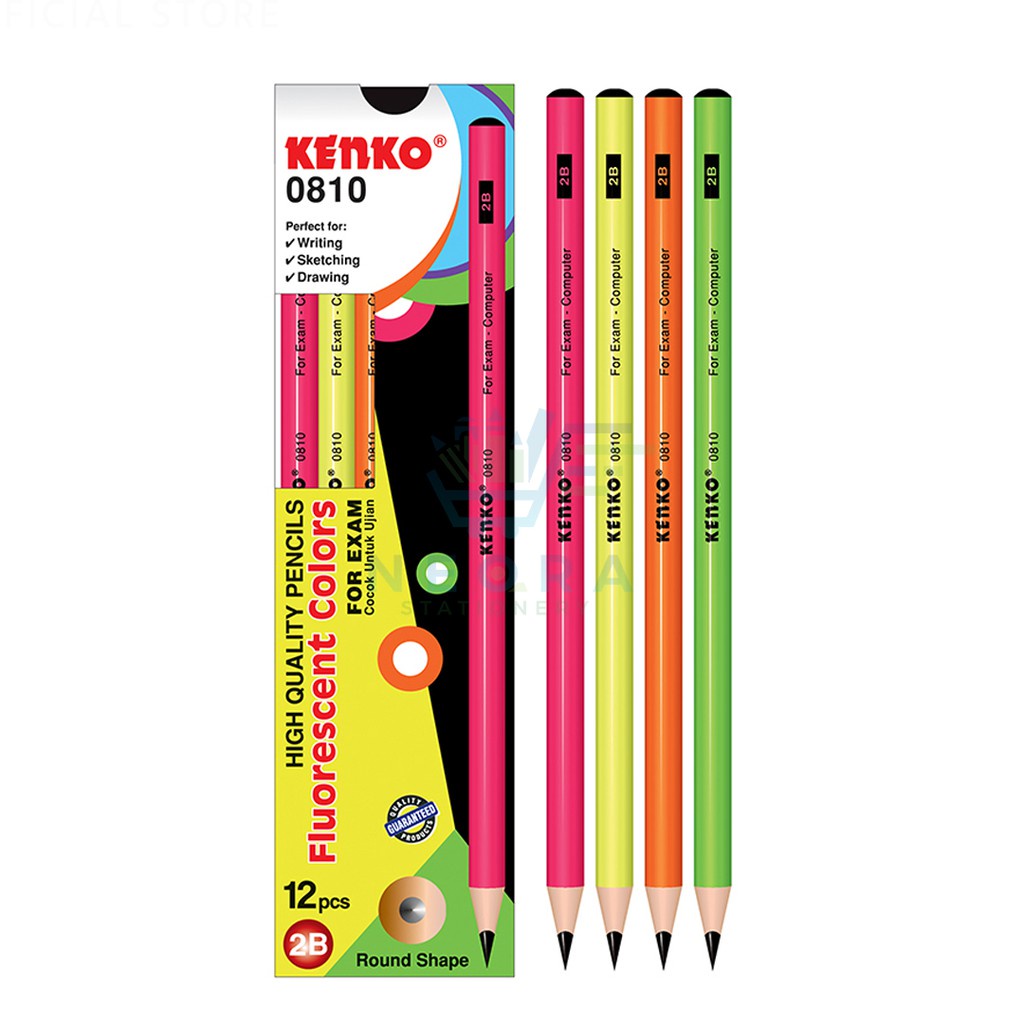 

Pensil 2B Kenko 0810