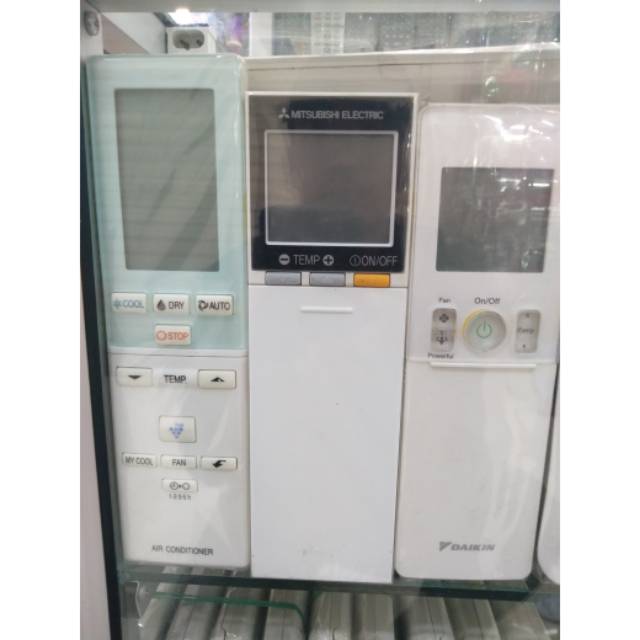 Remote Remot AC mitsubishi inverter cassttee original terlengkap