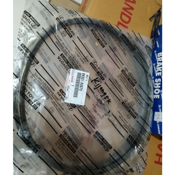 vanbelt/tali kipas alternator  kijang 5k original Toyota FM 34,4