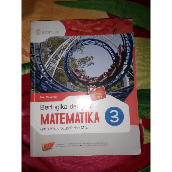 PRELOVED buku matematika platinum kelas 3 SMP/MTS