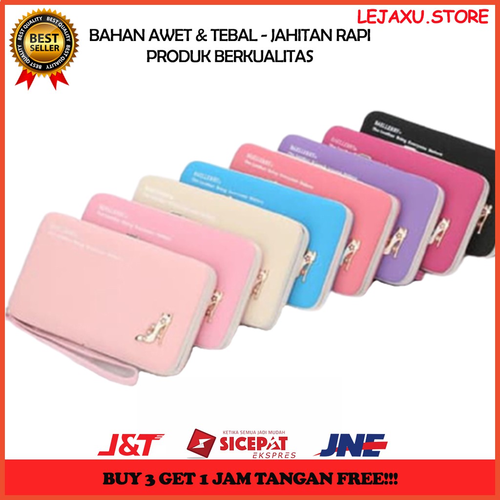 Promo Dompet Wanita Lucu Elegan Bahan Taiga Ukuran Warna V1K1 Dompet Lebaran  Remaja Kecil Lip