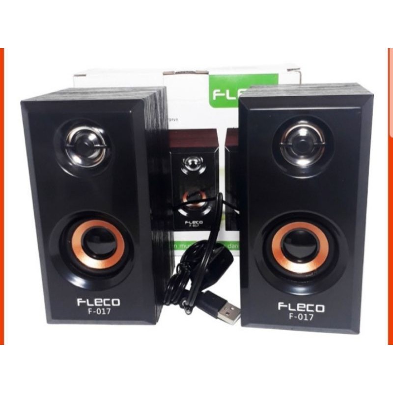 COD SPEAKER FLECO F-017 SPEAKER KOMPUTER/LAPTOP/HANDPHONE/USB//SPEAKER KOMPUTER X-BASS FLECO F-017//SPEAKER SALON AKTIF F-017