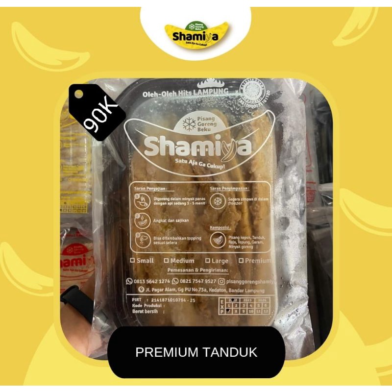 

Pisang Goreng Frozen Premium Tanduk Shamiya