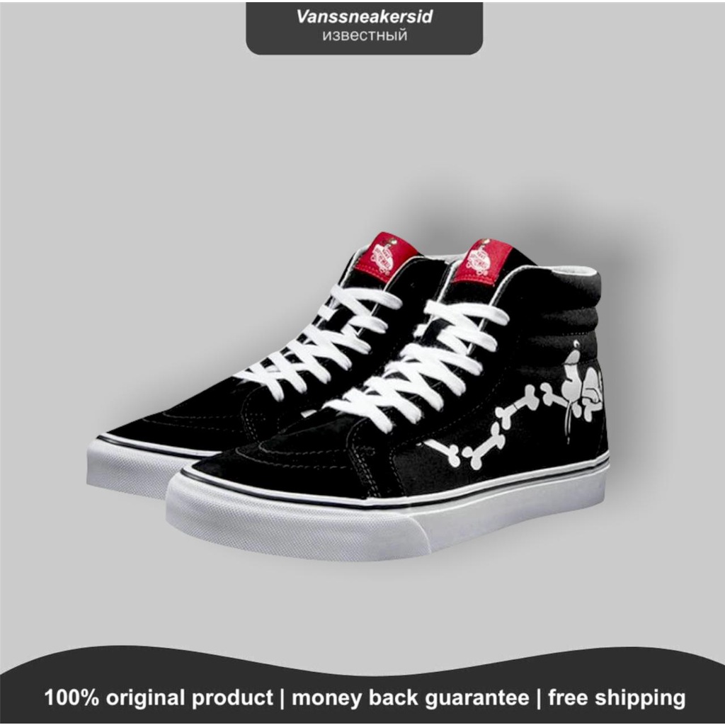 SNEAKERS VANS SK8-HI X @SNOOPYGRAMS PEANUTS BONES/TRUE WHITE ORIGINAL