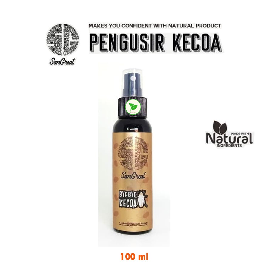 Pengusir Kecoa Ampuh Natural Spray, Bye Bye Kecoa