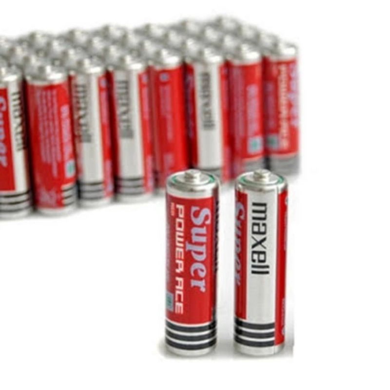 Baterai MAXELL Size AA 1.5V R6(AR)4P Original / Super Power Battery