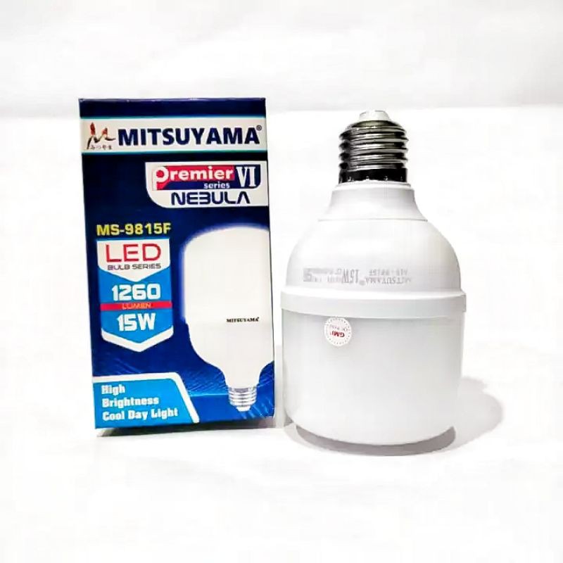 Lampu Bohlam LED 15W MS-9815F Premier Series NEBULA MITSUYAMA