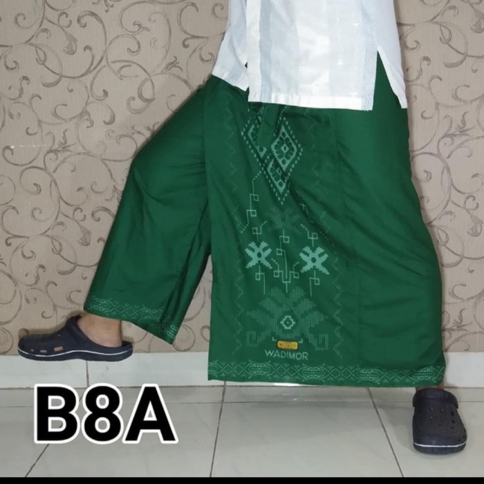 sarung-celana- celana sarung batik dewasa. asli wadimor - merah -celana-sarung 798 pakaian-muslim-