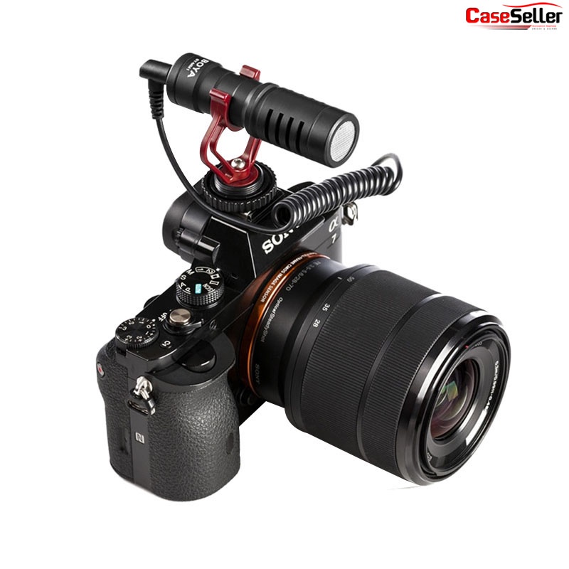 Microphone CardioId Shotgun BOYA BY-MM1 Perekam Audio dan Video Podcast live streaming