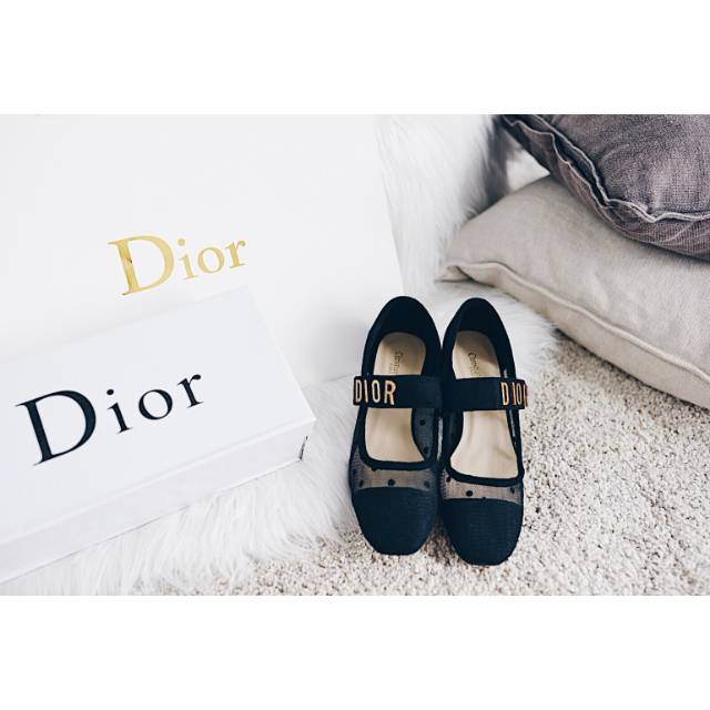 dior baby d ballet pump harga