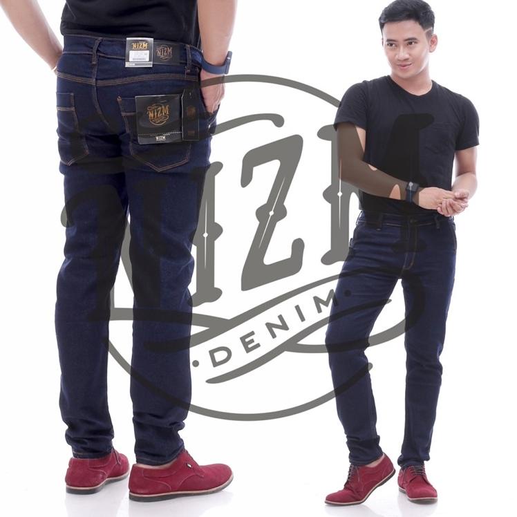 0RZ NIZMDENIM CELANA  JEANS  PRIA  SKINY PENSIL STRETCH 