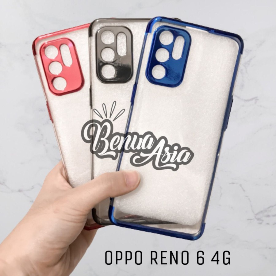 CASE PEMIUM SHINING CHROME OPPO RENO 6 4G - GA