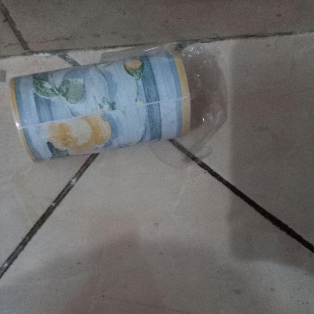 Roll Wallborder Sticker Border Dinding List Tembok Wallpaper Stiker  Motif Bunga Anak Shabby