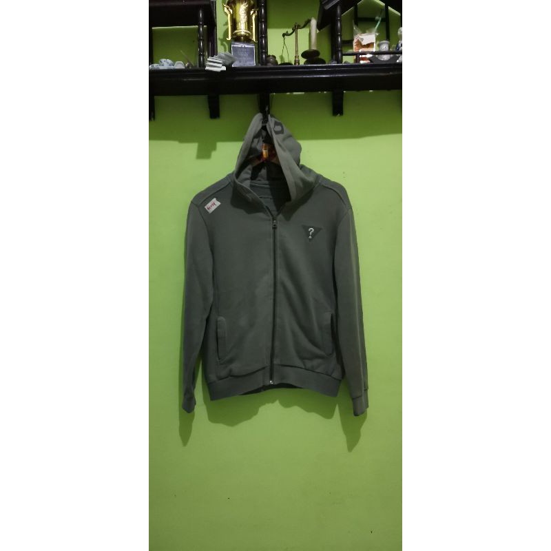 zip hoodie guess