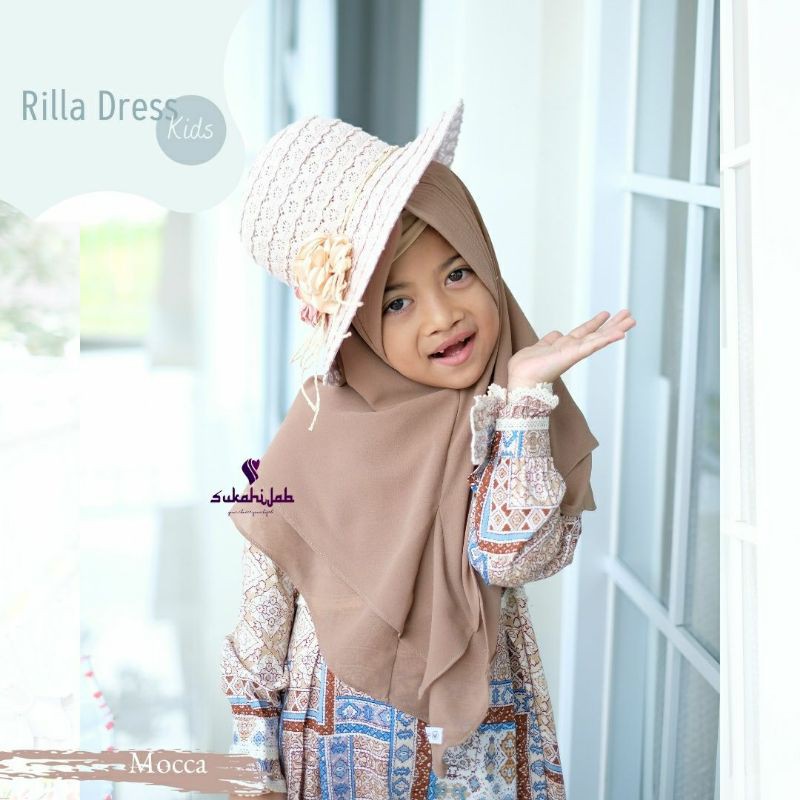 RILLA DRESS KIDS By SukaHijab
