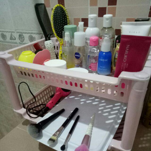 Yoshikawa Rak Besar Dengan Roda Susun 4 45x29x80 Cm R01504lbg