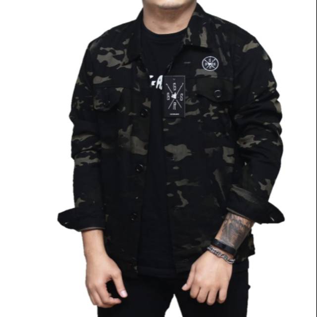 Jaket semi parka camo premium bgsr