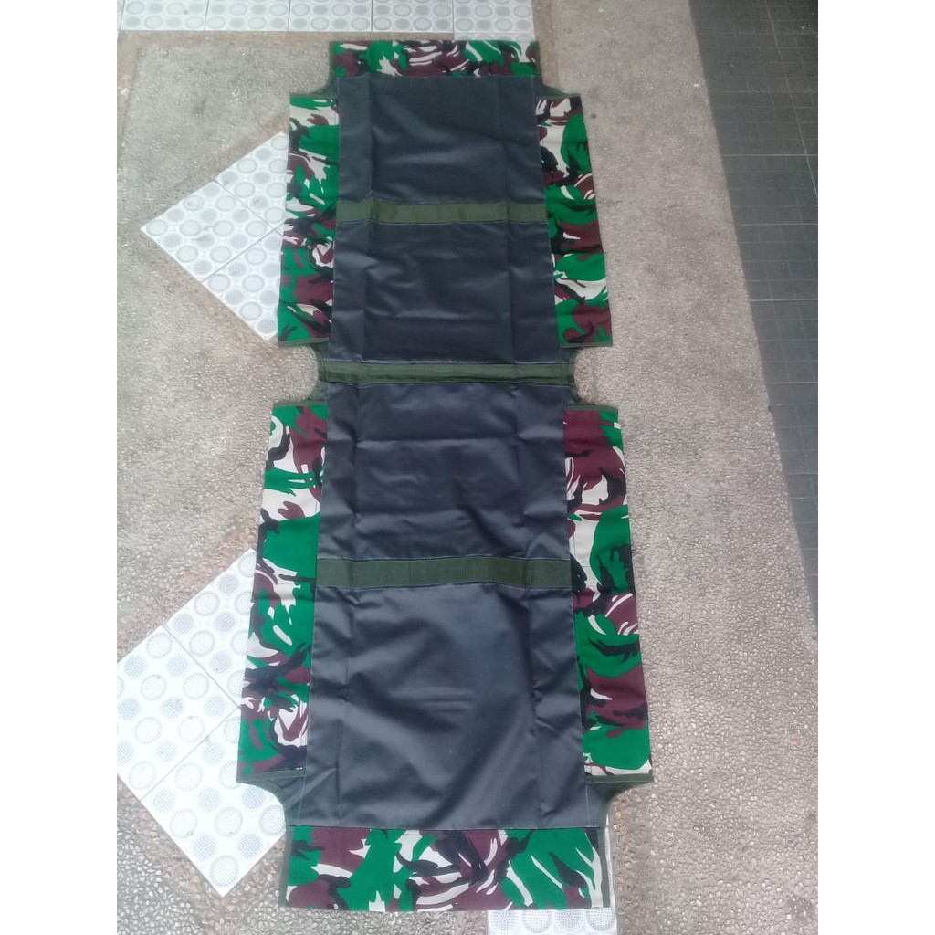 SKD DAUN VELBED TNI bahan filamin standar tni - LORENG