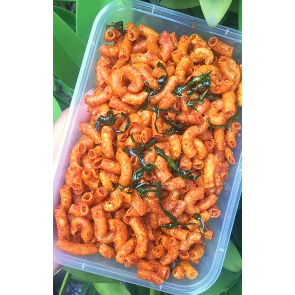 

MAKANAN RINGAN MAKARONI PEDAS GURIH DAUN JERUK 250 GR