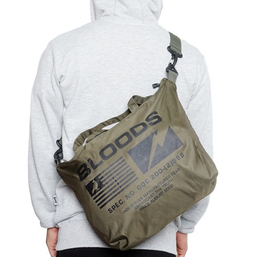 Bloods Slingbag Tas Selempang Equipped 07 Green Army