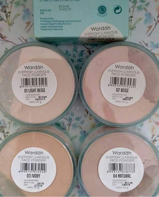 Wardah Everyday Luminous Face Powder 30gr