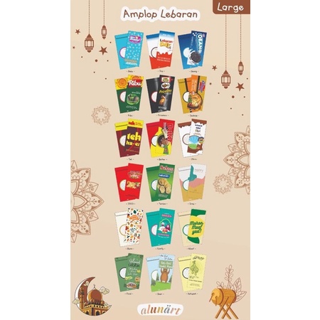 

ready Amplop lebaran lucu karakter ayyscovered