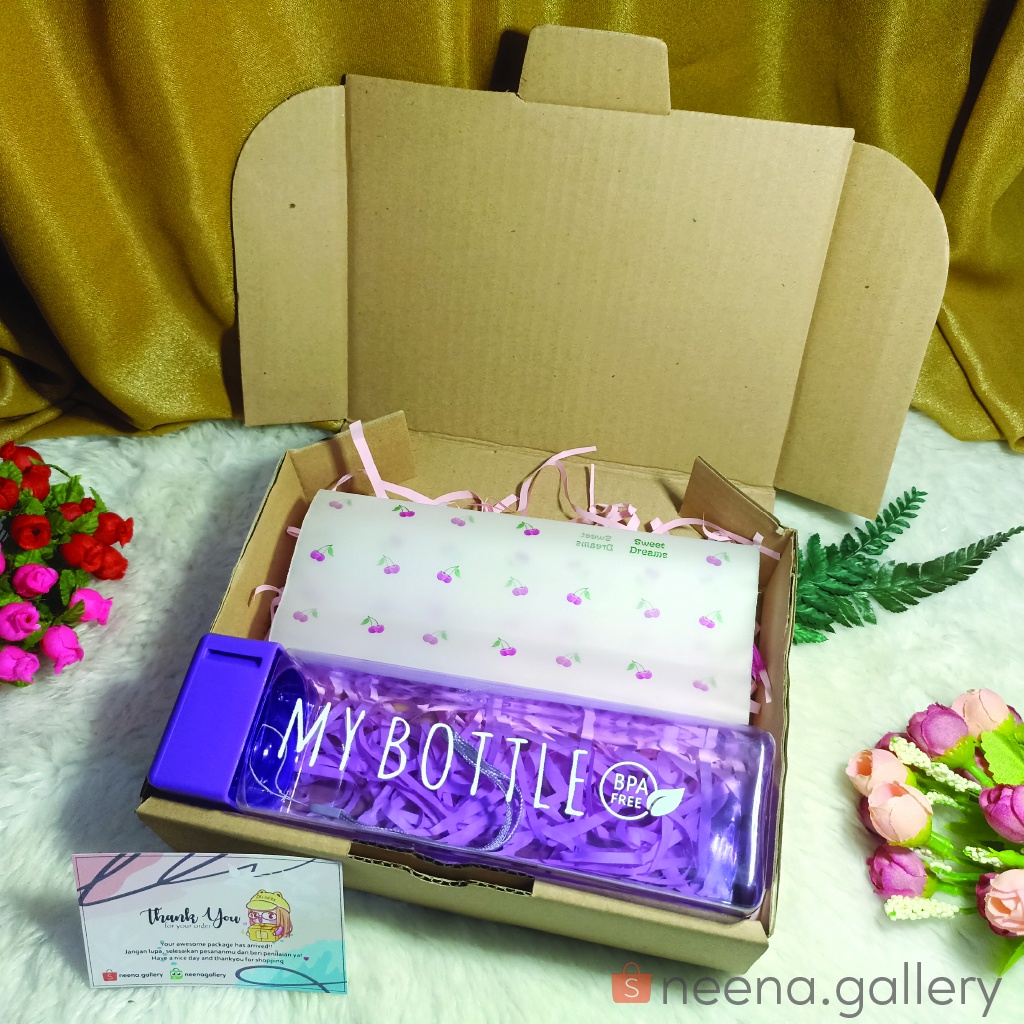 

Ready hampers tumbler my bottle / hampers botol minum / kado ulang tahun cewe cowo / kado wisuda cewe cowo real pict bagus murah / Souvenir Ultah / sovenir ulang tahun / sovenir pernikahan / souvenir pernikahan