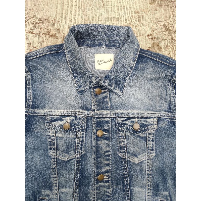 jaket jeans trucker avail avantgarde second original type 3