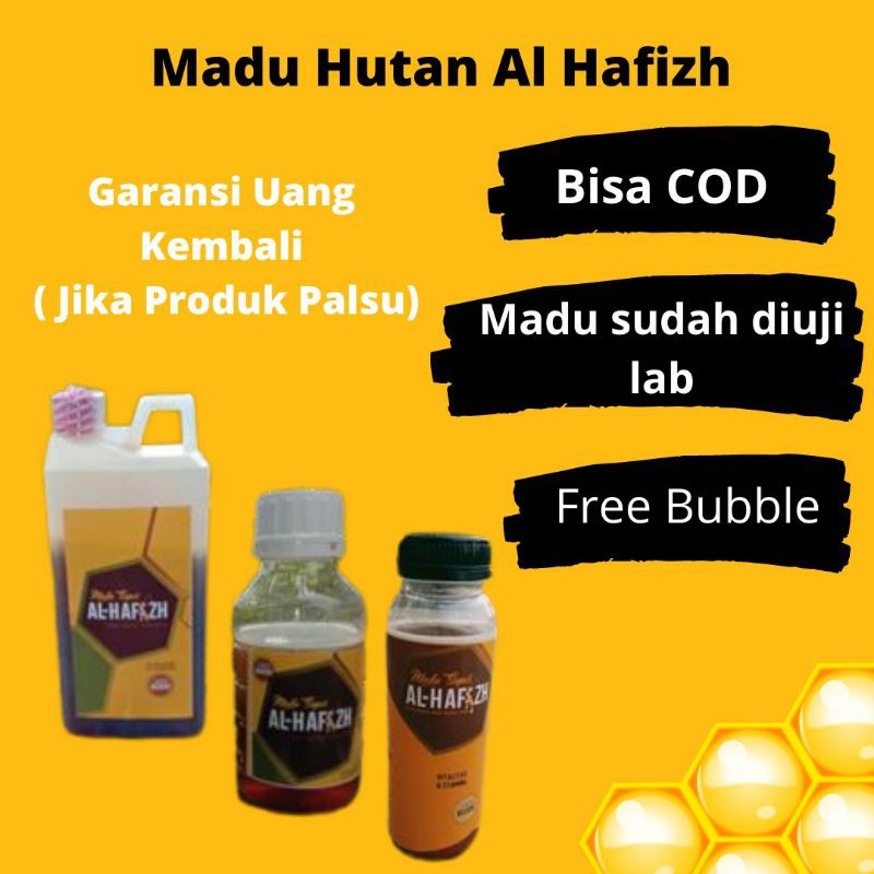 Madu Hutan Al Hafizh Madu Murni Asli Sialang Apis Dorsata Madu Sumatera Bisa Cod Indonesia