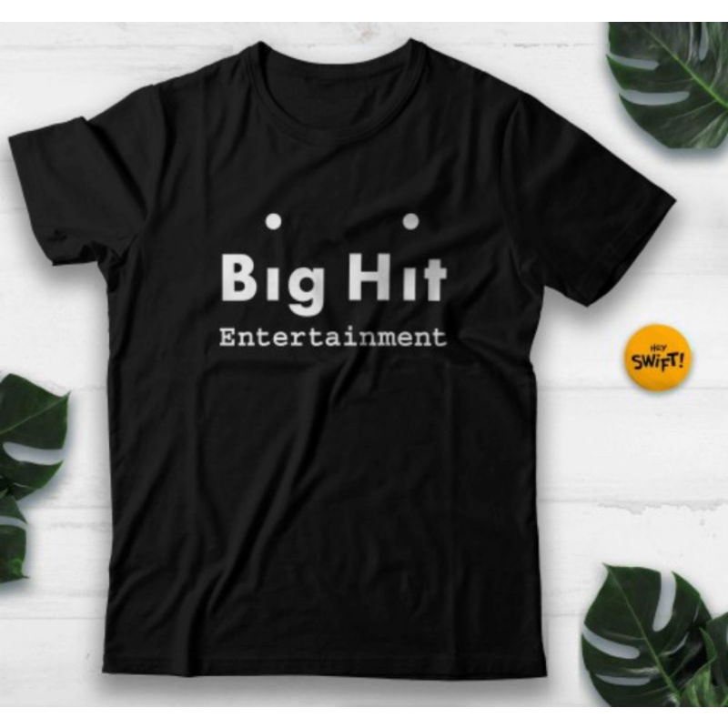 Kaos BTS Big Hit Entertainment Lengan Pendek Unisex M-L-XL