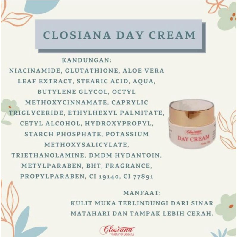 closiana Natural beauty whitening