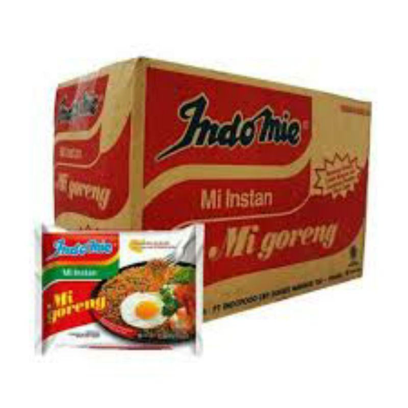 

Indomie mi goreng 85gr 1dus (40pcs)