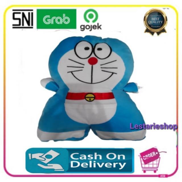 BANTAL MOBIL ANAK KARAKTER BONEKA DORAEMON