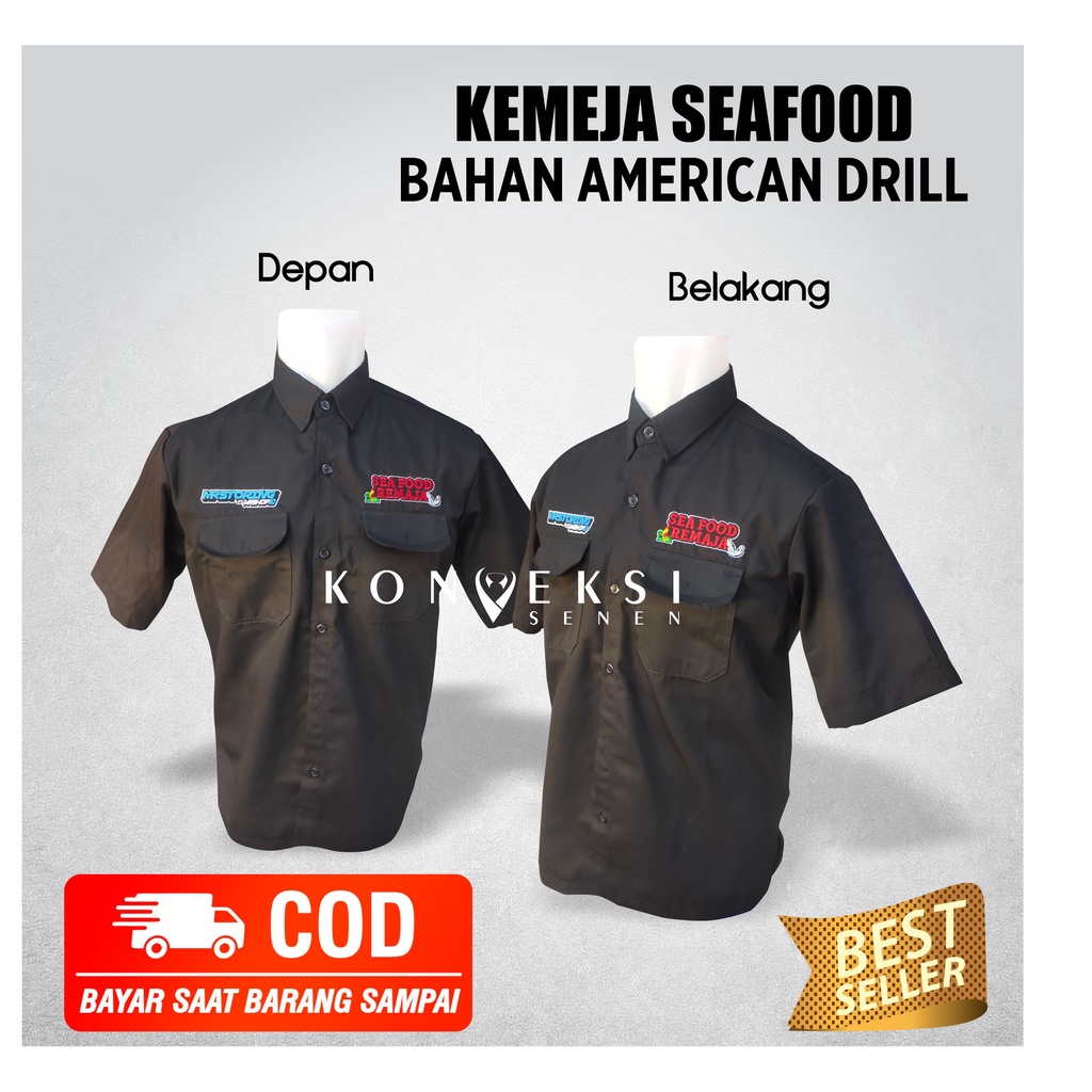 KEMEJA SEAFOOD BORDIR