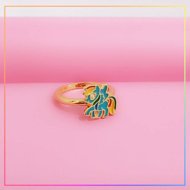 Cincin xuping cincin anak little pony lapis emas gold F111