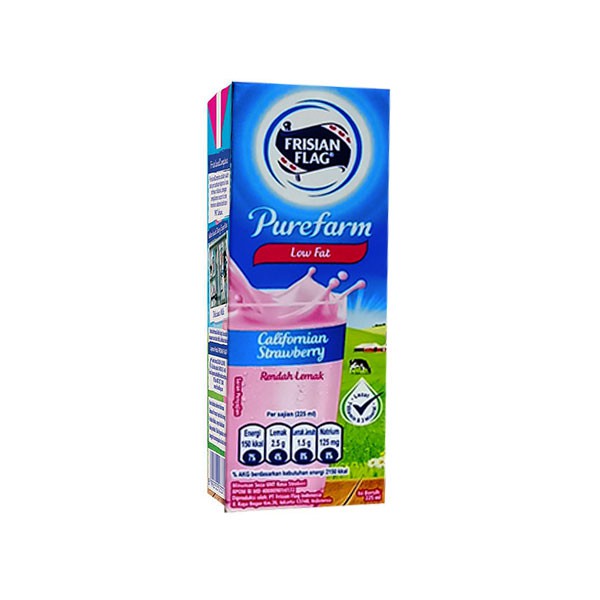 

Frisian Flag UHT Low Fat Strawberry 225Ml